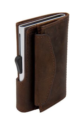 C-Secure Leather Wallet - Buffalo