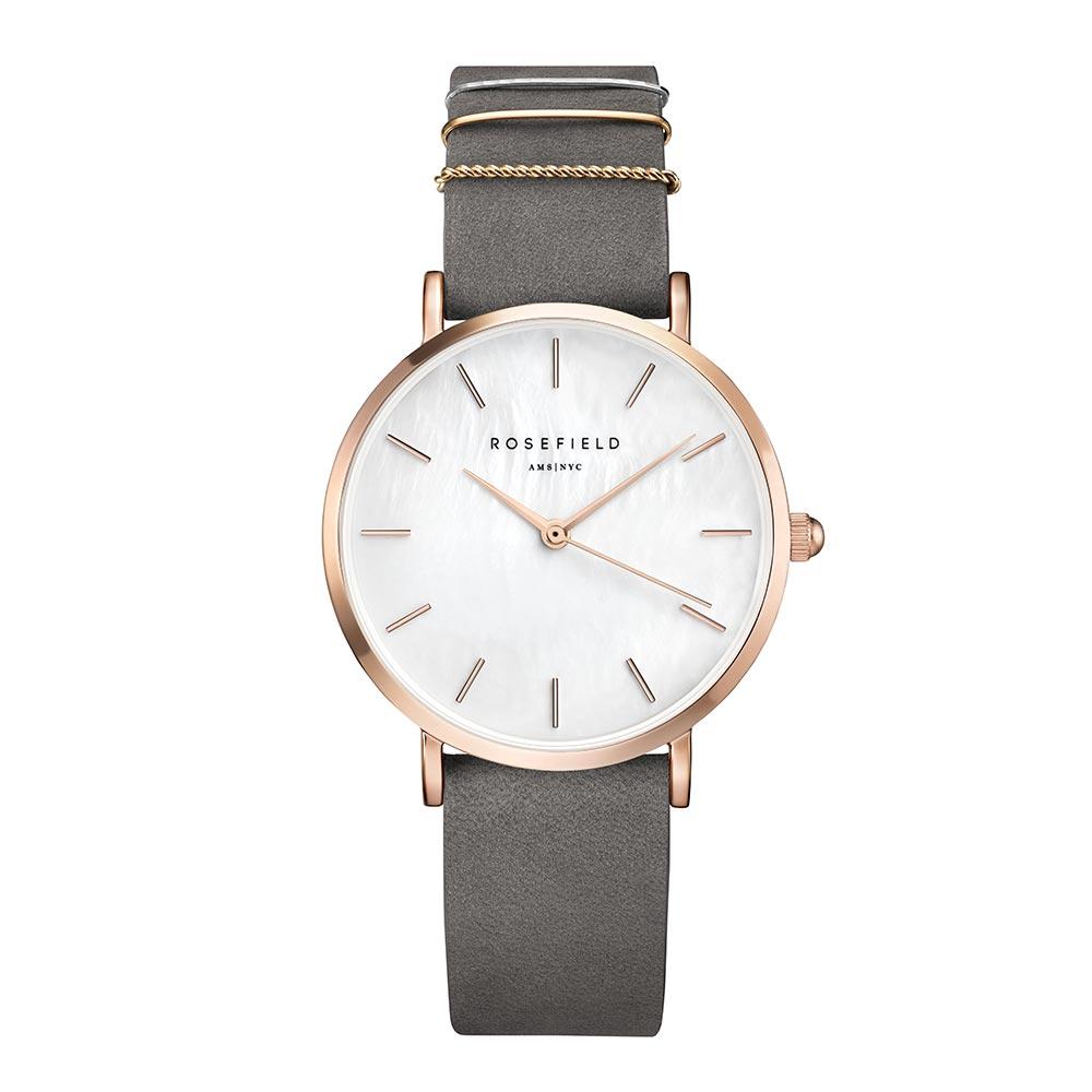Rosefield The West Village Elephant Grey Rosegold